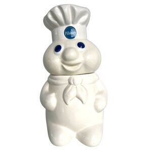 Anthropomorphic Cookie Jar @1988 Pillsbury Doughboy Canister Poppin Fresh Grand
